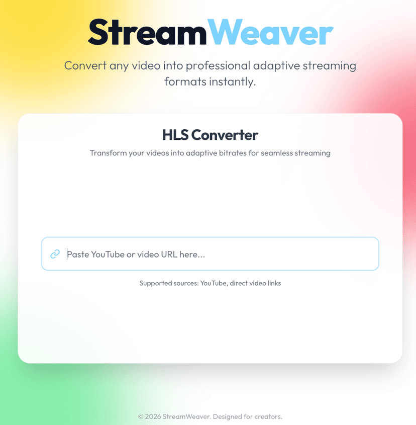 StreamWeaver screenshot